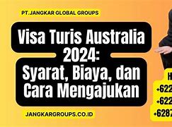 Syarat Visa Turis Australia Terbaru